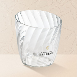 Seau acrylique transparent